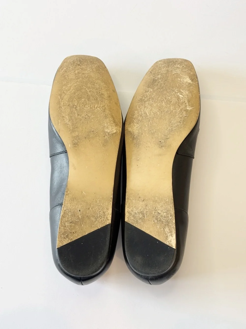 Bandolino Tweed Cap Toe Loafers Black White Flats BDLiberty Size 7.5 - Picture 6 of 10